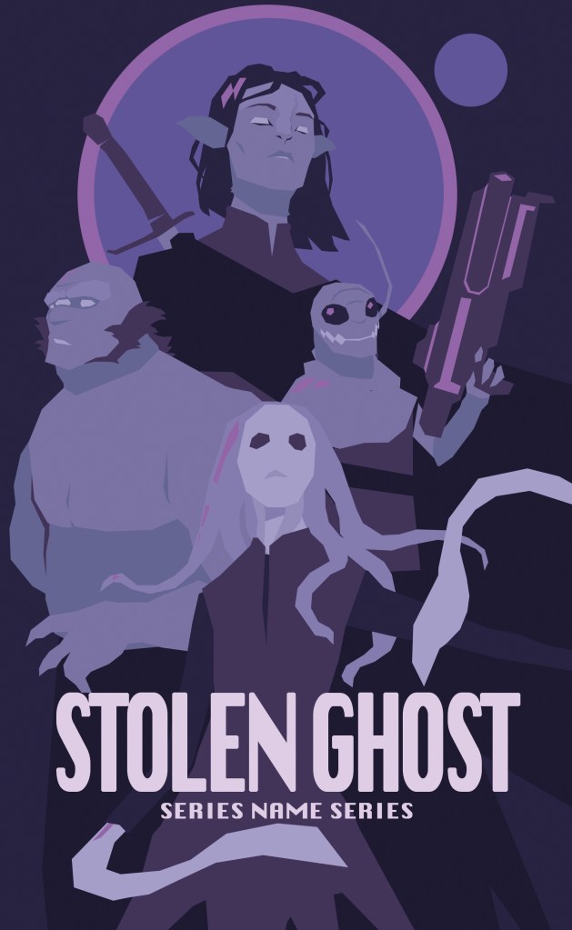 Aliens in "movie poster" pose (rough concept art)